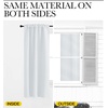 image:imageNICETOWN Living Room Curtain Panels  Cloud Grey Color W52 x L108 2 PCs Back TabRod Pocket Room Darkening Window Treatment Draperies