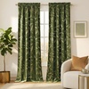 2 - Leaf Pattern - Olive Green