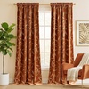 2 - Leaf Pattern - Burnt Orange
