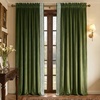 1 - Embroidered Trim - Olive Green