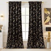 2 - Leaf Pattern - Black