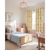image:imageNICETOWN 100 Blackout Ombre Rainbow Curtains for Kids 52 x 84 2 Panels  Thermal Insulated Grommet Drapes 84 Inches Long Nursery Window Treatments for Girls amp Boys Bedroom Purple amp Blue amp PinkPaler Yellow