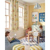 image:imageNICETOWN 100 Blackout Ombre Rainbow Curtains for Kids 52 x 84 2 Panels  Thermal Insulated Grommet Drapes 84 Inches Long Nursery Window Treatments for Girls amp Boys Bedroom Purple amp Blue amp PinkPaler Yellow