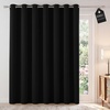 image:imageNICETOWN 100 Blackout Sage Green Curtains for Bedroom 63 Inches Long Grommet Room Darkening Boho Window Treatments Thermal Drapes for FarmhouseOffice W40 x L63 2 PanelsBlack