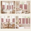 image:imageNICETOWN 100 Blackout Sage Green Curtains for Bedroom 63 Inches Long Grommet Room Darkening Boho Window Treatments Thermal Drapes for FarmhouseOffice W40 x L63 2 PanelsPink