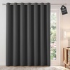 image:imageNICETOWN 100 Blackout Sage Green Curtains for Bedroom 63 Inches Long Grommet Room Darkening Boho Window Treatments Thermal Drapes for FarmhouseOffice W40 x L63 2 PanelsGrey