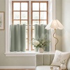 image:imageNICETOWN 100 Blackout Sage Green Curtains for Bedroom 63 Inches Long Grommet Room Darkening Boho Window Treatments Thermal Drapes for FarmhouseOffice W40 x L63 2 PanelsSage Green