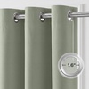 image:imageNICETOWN 100 Blackout Sage Green Curtains for Bedroom 63 Inches Long Grommet Room Darkening Boho Window Treatments Thermal Drapes for FarmhouseOffice W40 x L63 2 PanelsSage Green