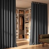 image:imageNICETOWN 100 Blackout Sage Green Curtains for Bedroom 63 Inches Long Grommet Room Darkening Boho Window Treatments Thermal Drapes for FarmhouseOffice W40 x L63 2 PanelsGrey