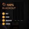 image:imageNICETOWN Black Blackout Pleated PET Shades for Dorm Windows 2 Panels 36 Wx 72 H Cordless SelfAdhesive Blinds No Drill Sticky 100 Light Blocking Temporary Curtains for Renters and StudentsBlack