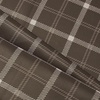 image:imageNICETOWN Taupe 100 Blackout Plaid Cabin Buffalo Gingham Curtain 52W x 84L  Living Room Checkered Patterned Thermal Insulated Grommet Room Darkening Curtains amp Rustic Drapes for Farmhouse 2 PanelsPlaid  Brown  White