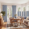 image:imageNICETOWN Taupe 100 Blackout Plaid Cabin Buffalo Gingham Curtain 52W x 84L  Living Room Checkered Patterned Thermal Insulated Grommet Room Darkening Curtains amp Rustic Drapes for Farmhouse 2 PanelsPlaid  Sea Blue  White