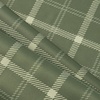 image:imageNICETOWN Taupe 100 Blackout Plaid Cabin Buffalo Gingham Curtain 52W x 84L  Living Room Checkered Patterned Thermal Insulated Grommet Room Darkening Curtains amp Rustic Drapes for Farmhouse 2 PanelsPlaid  Olive Green  White