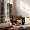 image:imageNICETOWN Taupe 100 Blackout Plaid Cabin Buffalo Gingham Curtain 52W x 84L  Living Room Checkered Patterned Thermal Insulated Grommet Room Darkening Curtains amp Rustic Drapes for Farmhouse 2 PanelsPlaid  Brown  White