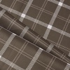 image:imageNICETOWN Taupe 100 Blackout Plaid Cabin Buffalo Gingham Curtain 52W x 84L  Living Room Checkered Patterned Thermal Insulated Grommet Room Darkening Curtains amp Rustic Drapes for Farmhouse 2 PanelsPlaid  Brown  White
