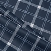 image:imageNICETOWN Taupe 100 Blackout Plaid Cabin Buffalo Gingham Curtain 52W x 84L  Living Room Checkered Patterned Thermal Insulated Grommet Room Darkening Curtains amp Rustic Drapes for Farmhouse 2 PanelsPlaid  Dark Blue  White