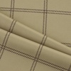 image:imageNICETOWN Taupe 100 Blackout Plaid Cabin Buffalo Gingham Curtain 52W x 84L  Living Room Checkered Patterned Thermal Insulated Grommet Room Darkening Curtains amp Rustic Drapes for Farmhouse 2 PanelsGrid Pattern  Burlap  White