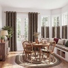 image:imageNICETOWN Taupe 100 Blackout Plaid Cabin Buffalo Gingham Curtain 52W x 84L  Living Room Checkered Patterned Thermal Insulated Grommet Room Darkening Curtains amp Rustic Drapes for Farmhouse 2 PanelsPlaid  Brown  White