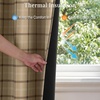 image:imageNICETOWN Taupe 100 Blackout Plaid Cabin Buffalo Gingham Curtain 52W x 84L  Living Room Checkered Patterned Thermal Insulated Grommet Room Darkening Curtains amp Rustic Drapes for Farmhouse 2 PanelsPlaid  Burlap  White