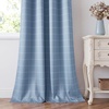 image:imageNICETOWN Taupe 100 Blackout Plaid Cabin Buffalo Gingham Curtain 52W x 84L  Living Room Checkered Patterned Thermal Insulated Grommet Room Darkening Curtains amp Rustic Drapes for Farmhouse 2 PanelsGrid Pattern  Sea Blue  White