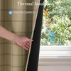 image:imageNICETOWN Taupe 100 Blackout Plaid Cabin Buffalo Gingham Curtain 52W x 84L  Living Room Checkered Patterned Thermal Insulated Grommet Room Darkening Curtains amp Rustic Drapes for Farmhouse 2 PanelsGrid Pattern  Burlap  White