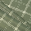 image:imageNICETOWN Taupe 100 Blackout Plaid Cabin Buffalo Gingham Curtain 52W x 84L  Living Room Checkered Patterned Thermal Insulated Grommet Room Darkening Curtains amp Rustic Drapes for Farmhouse 2 PanelsPlaid  Olive Green  White