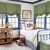 image:imageNICETOWN Taupe Farmhouse Plaid 100 Blackout Ballon Shades 34W x 45L 1 PC  Thermal Insulated Multi Hanging Ways Shade Short Rod Pocket Curtain for Kitchen Liftable Tier Roman BlindGrid Pattern  Olive Green  White