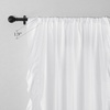 image:imageNICETOWN White Ruffle Shabby Chic Curtains 84 inch Long Rod Pocket Privacy with Some Soft Light Filtering French Country Flowy Drapes for Living RoomFarmhouseBedroom 2 Panels104 WideWhite