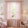 Light Filtering - Stripe - Muted Pink