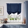 Grid Pattern | Dark Blue & White