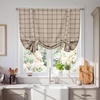 Plaid | Taupe & White