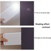 image:imageNICETOWN 100 Blackout Curtains 84 Long Greyish Purple 52 Wide Pair of Energy Smart amp Noise Blocking Out Drapes for Baby Room Window Thermal Insulated Guest Room Lined Window Dressing