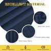 image:imageNICETOWN Blackout Curtain Panel 72 L  Window Treatment Energy Saving Thermal Insulated Solid Grommet Blackout Drapes for Living Room Navy 1 Panel 66 by 72Inch