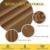 image:imageNICETOWN Blackout Drapery Curtain Panel 90 inches Long  Window Treatment Thermal Insulated Grommet Blackout CurtainDrape for Bedroom Living Room Gold Brown 1 Panel 46 by 90 inches