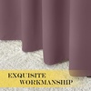 image:imageNICETOWN Blackout Living Room Curtain 108 inches Long  Grommet Thermal Insulated Cold amp Heat Blocking Window Treatment Sound Reducing Drape for Bedroom Dry Rose 1 Piece W52 x L108
