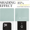 image:imageNICETOWN Blackout Window Curtains 70 L 2 Panels 34 inch Aqua Blue Grommet Top Room Darkening Thermal Insulated Vertical Window Drapes Modern for FlatApartment