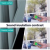 image:imageNICETOWN Full Shade Curtain Panels 37 Wide x 80 Long Greyish Blue Pair of Thermal Insulated amp Energy Efficiency Blackout Drapes for Living Room Lined Silky Performance Window Dressing