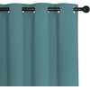 image:imageNICETOWN Sea Teal Blackout Curtains 84 inch Length Grommet Top Room Darkening Drapes for Bedroom Living Room Light Blocking Window Covering for Privacy W66 x L84 Inch 1 Panel