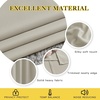 image:imageNICETOWN Short Cafe Curtain 54 inch Length Window Treatment Thermal Insulated Grommet Room Darkening Sound Reducing for BedroomNursery Natural 1 Panel W66 x L54
