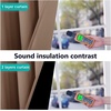 image:imageNICETOWN 100 Blackout Curtains Thermal Noise Reduction and Privacy Curtains for Patio Door Black Lined Blackout Drapes with Grommet Top Cappuccino 1 Pair W37 x L40