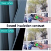 image:imageNICETOWN 100 Blackout Lined Curtains Smoky Blue 1 Pair 62 Width x 63 Length Each Panel 2 Thick Layers Completely Blackout Window Treatment Thermal Insulated Drapes for KitchenBedroom