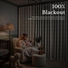 image:imageNICETOWN 100 Blackout Taupe Plaid Valances Taupe W26xL18 2 Panels  Rod Pocket amp Back Tab Kitchen Curtains Brighton Windowpane Pattern for CafeForest Green