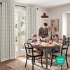 image:imageNICETOWN 100 Blackout Taupe Plaid Valances Taupe W26xL18 2 Panels  Rod Pocket amp Back Tab Kitchen Curtains Brighton Windowpane Pattern for CafeForest Green