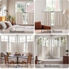 image:imageNICETOWN 100 Blackout Taupe Plaid Valances Taupe W26xL18 2 Panels  Rod Pocket amp Back Tab Kitchen Curtains Brighton Windowpane Pattern for CafeTaupe