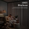 image:imageNICETOWN 100 Blackout Taupe Plaid Valances Taupe W26xL18 2 Panels  Rod Pocket amp Back Tab Kitchen Curtains Brighton Windowpane Pattern for CafeTaupe