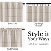 image:imageNICETOWN 100 Blackout Taupe Plaid Valances Taupe W26xL18 2 Panels  Rod Pocket amp Back Tab Kitchen Curtains Brighton Windowpane Pattern for CafeTaupe