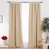image:imageNICETOWN Adjustable Curtain Rods 2Pack 2848 Inch Matte Black Copper Rods with Decorative Finials for Windows Heavy Duty Short Window Drapery Poles for Indoor Outdoor Patio BedroomMatte Black