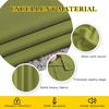 image:imageNICETOWN Bedroom Room Darkening Curtains and Drapes  Energy Smart Thermal Insulated Solid Grommet Room Darkening Draperies for Living Room 2 Panels 66 inches x 72 inches Fresh Green