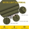 image:imageNICETOWN Room Darkening Living Room Curtains 102 inches Long  Grommet Thermal Insulated Window Drapes Room Divider Blinds Sound Reducing for Living Room W66 x L102 Olive 2 Pieces