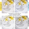 image:imageNICETOWN White Sheer Bathroom Curtains 48 inches Long Rod Pocket amp Back Tab Semi Sheer Faux Linen Privacy Window Treatments Light Filtering Drapes for Kitchen W29 x L48 2 PanelsWhite